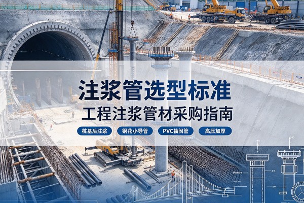 沙依巴克注浆管选型标准